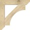 Ekena Millwork Westlake Slat Rough Sawn Bracket, Douglas Fir, 4"W x 26"D x 26"H BKT04X26X26WTL06RDF - alternate 4